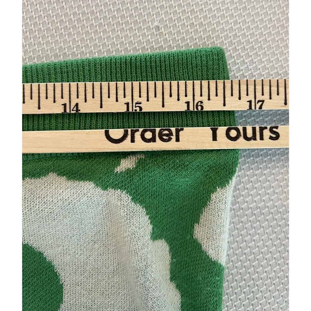 DIANE VON FURSTENBERG Target (L) GINKGO LEAF Green Sweater Knit Lounge Pants DVF - Picture 5 of 6